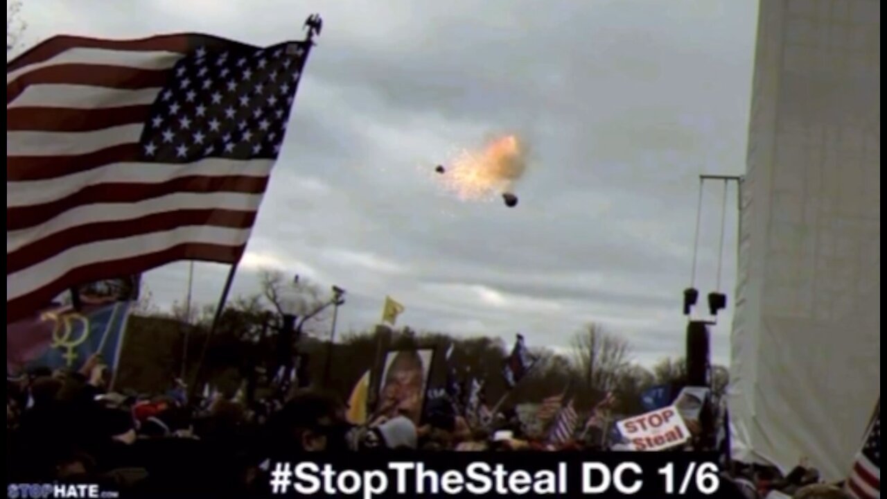 Peaceful protesters were attacked by Capitol Police