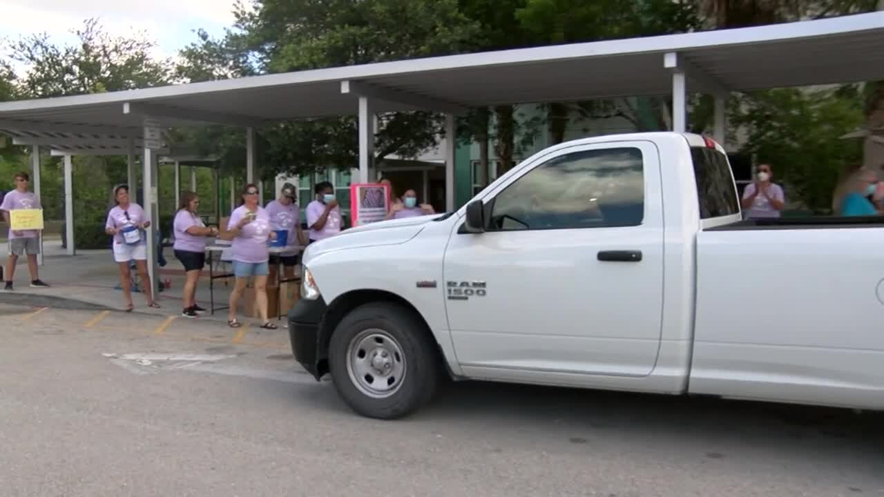 Bone marrow drive-through donor drive held for South Florida girl