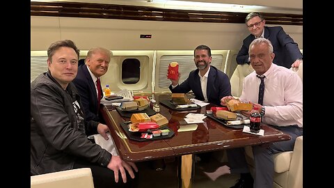 TRUMP, RFK JR, ELON - YOU'VE NEVER SEEN THIS - Fries in the Air