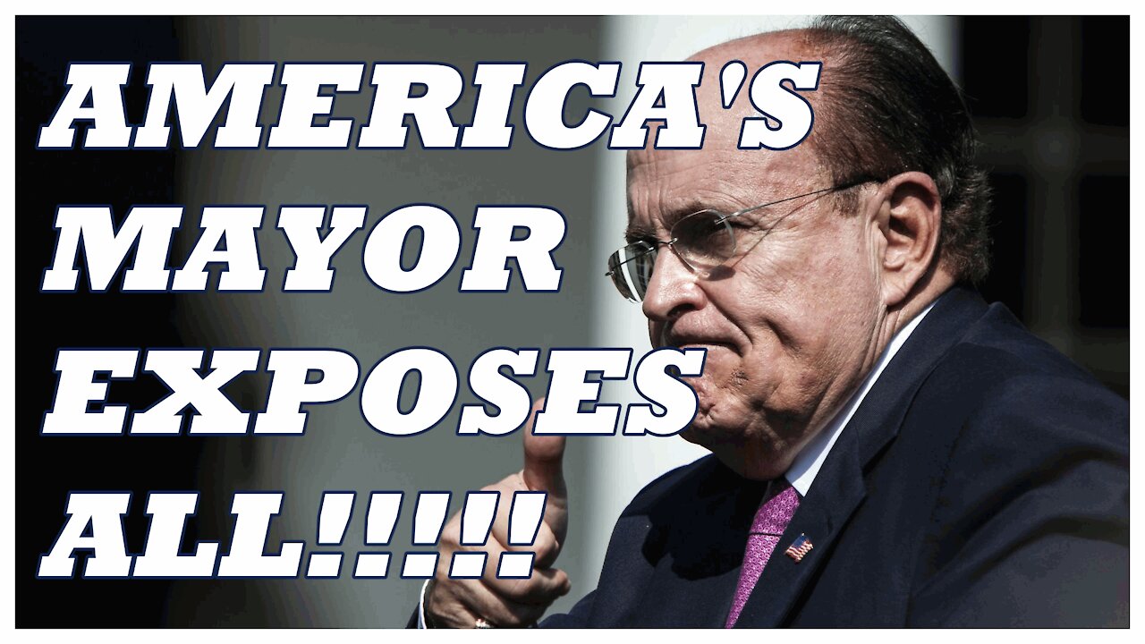 America's mayor Rudy Giuliani dropped the hammer on the Biden Crime Family!