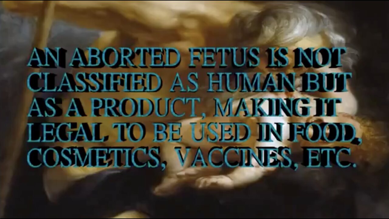 People, Horse, Fetal Cells And God Only Knows What Else Is In Our Food.