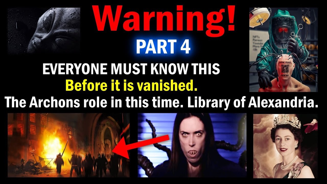 WARNING PART 4 EVERYONE MUST KNOW THIS BEFORE IT IS VANISHED. THE LIBRARY OF ALEXANDRIA