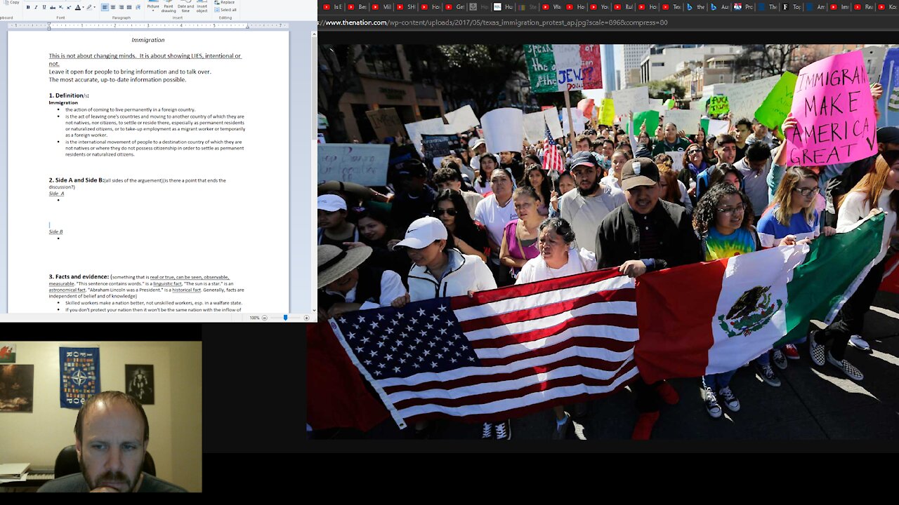 Basic understanding of immigration. Tim Pool, jobs, abandon kids, human trafficing, education Part 1