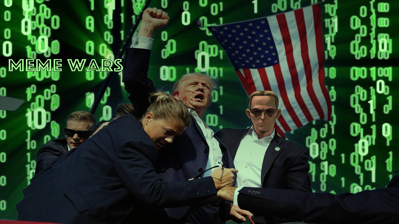 #MemeWars Emergency Broadcast: Trump Dodges a Bullet from the Matrix