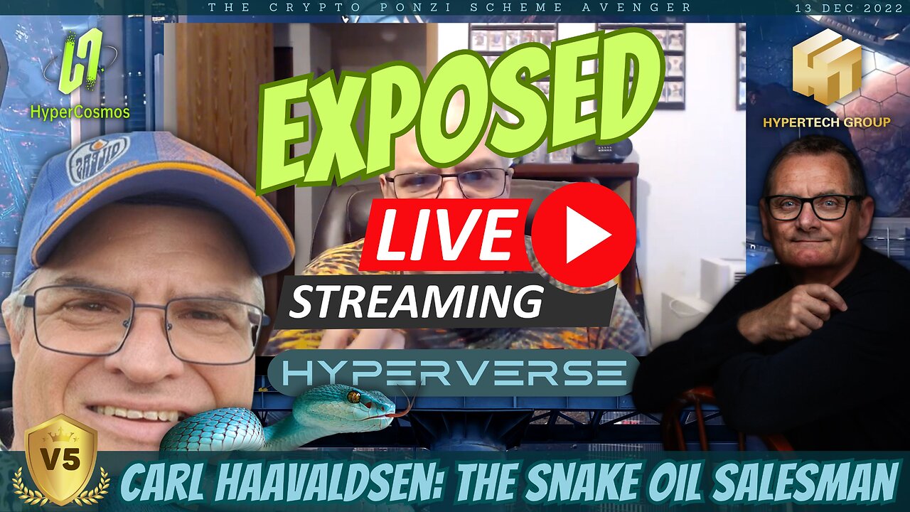 SCAMMER EXPOSED: Carl Haavaldsen The Snake Oil Salesman