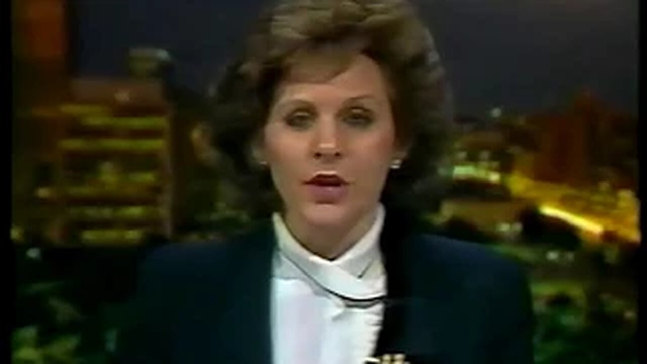 February 21, 1986 - Indianapolis WISH Newscast with Mike Ahern & Debby Knox