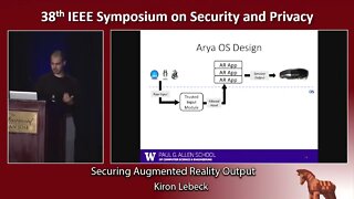 Securing Augmented Reality Output