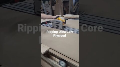 Ripping Ultra Core Plywood #woodworking