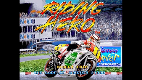 RIDING HERO [SNK, 1990]