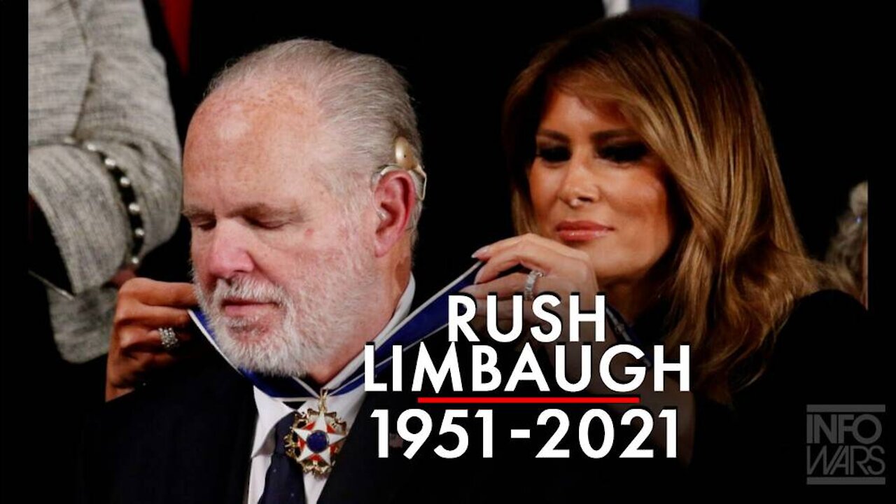 Talk Radio Icon Rush Limbaugh has Died at the Age of 70