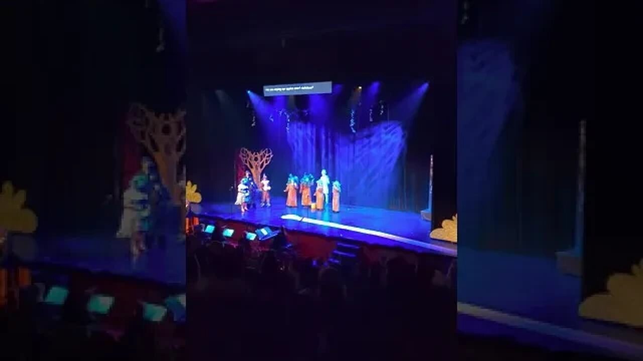 got paid by work to literally go to a wizard of Oz play