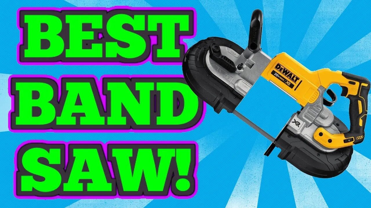 Best Band Saw! DeWALT Cordless Brushless 20V Band Saw DCS374