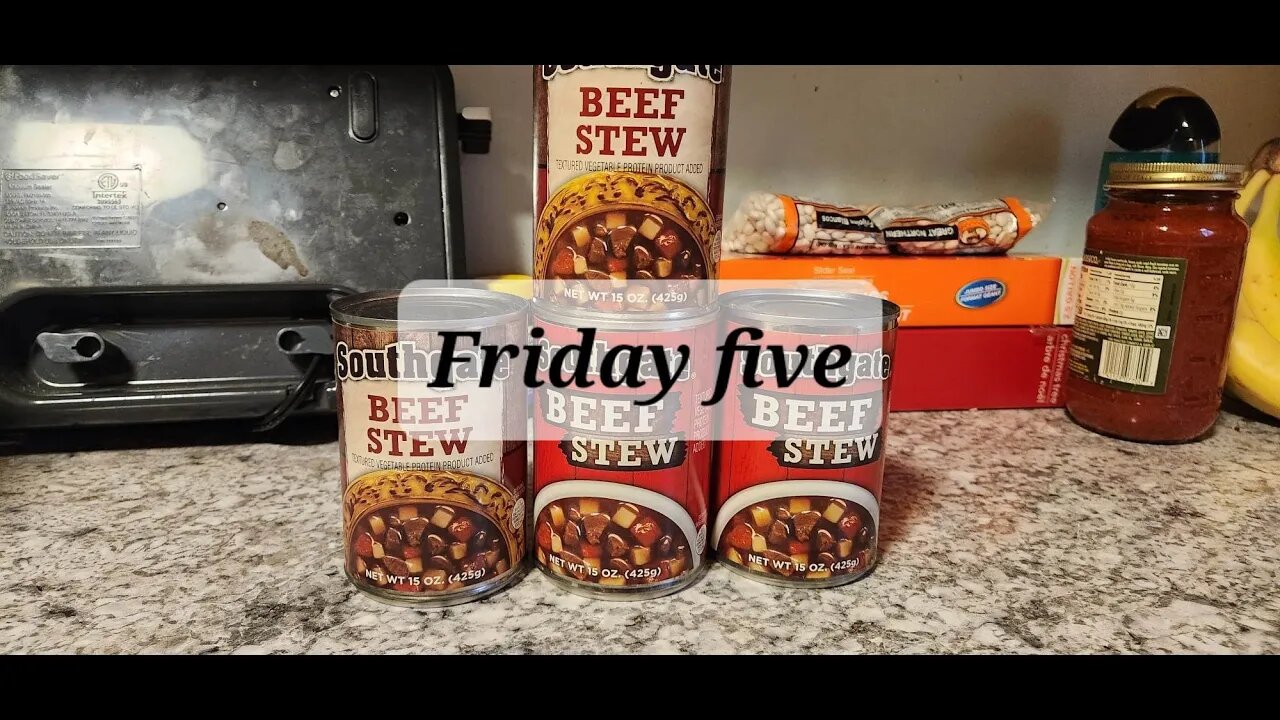 Friday five pantry haul Stock your pantry $5.00 at a time @SassyGalPrepping #groceryhaul