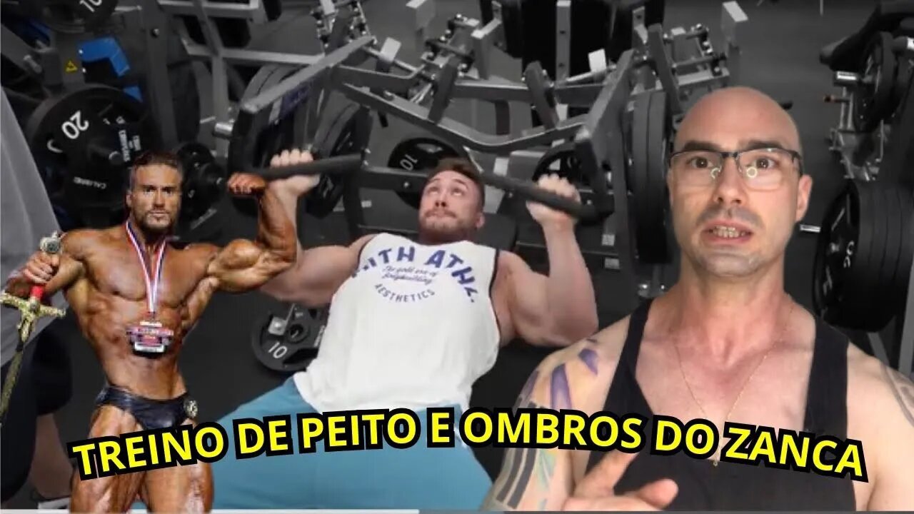 Reagindo ao treino do Gabriel Zancanelli rumo ao Mr. Olympia 2023