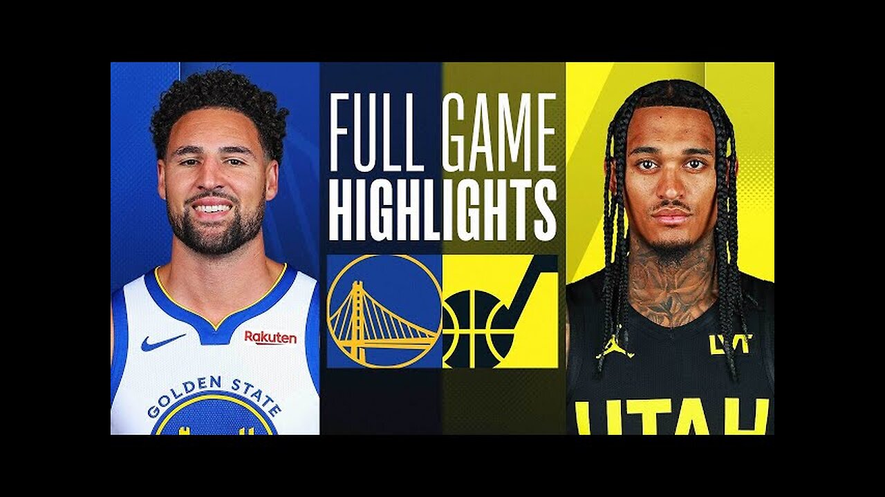 WARRIORS vs JAZZ FULL GAME HIGHLIGHTS February 12, 2024