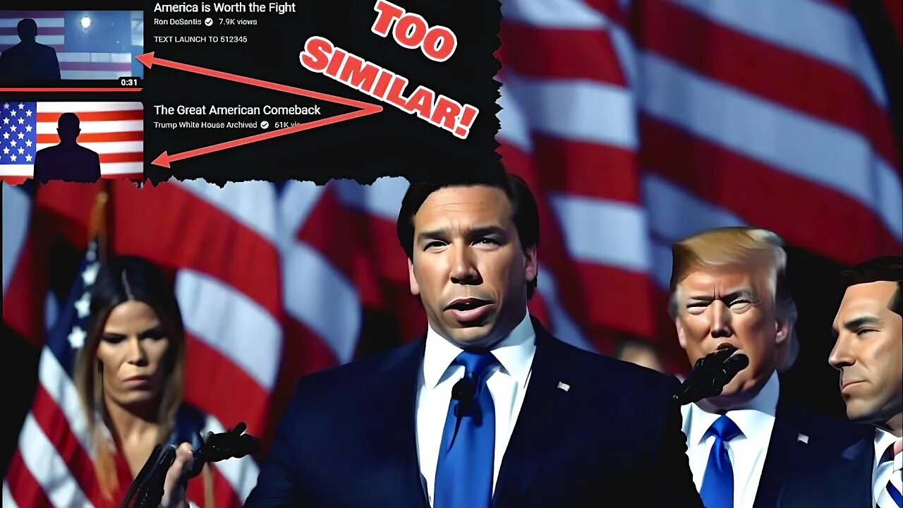 Did Ron Desantis Just Copy Trump with his Campaign Vid?