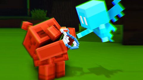 Copper Golem goes on adventure #Minecraft