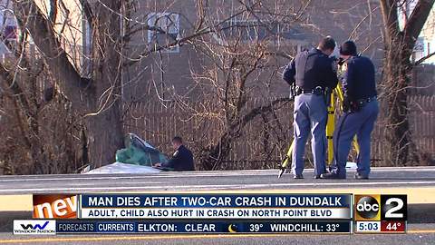 Man dies in crash in Dundalk
