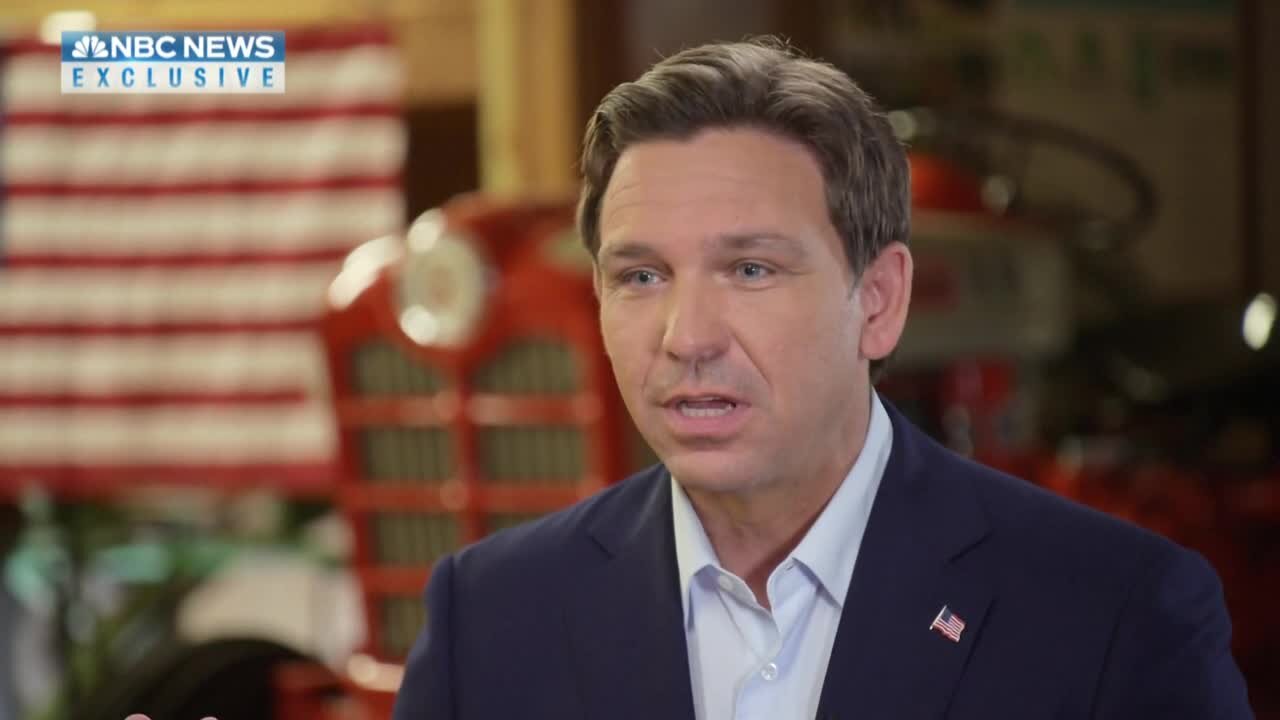 'Of course he lost,' DeSantis says of Trump's 2020 re-election bid