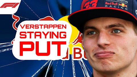 Max Staying put at Red Bull!