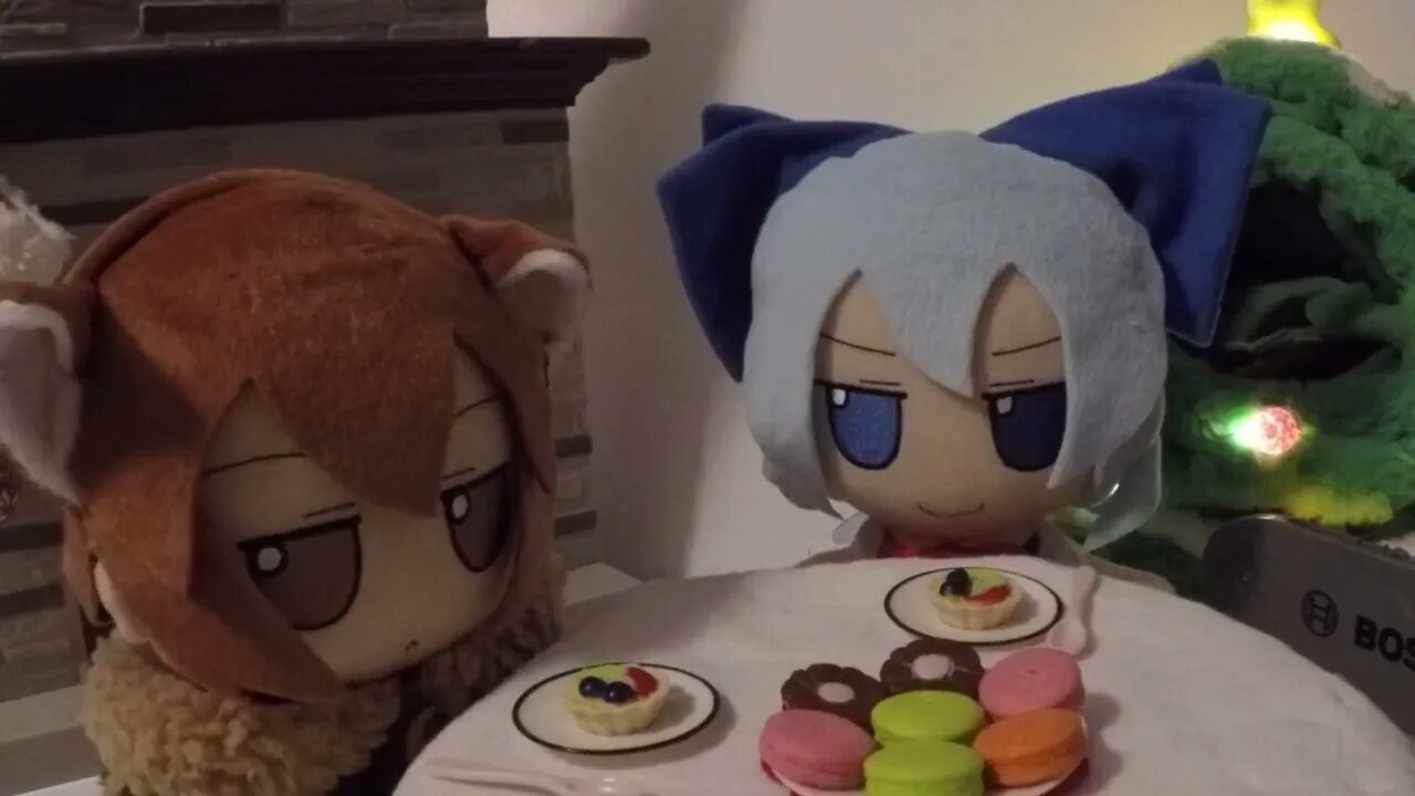 Chen and Cirno - fumo friends