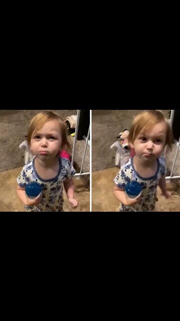 Toddler Rats Out Dad In Absolutely Hysterical Fashion