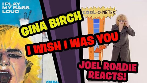 Gina Birch - Wish I Was You (Official Video) - Roadie Reacts