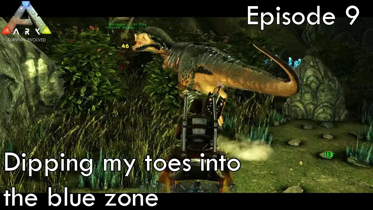 Dipping my toes into the blue zone - Ark Survival Evolved - Aberration EP9