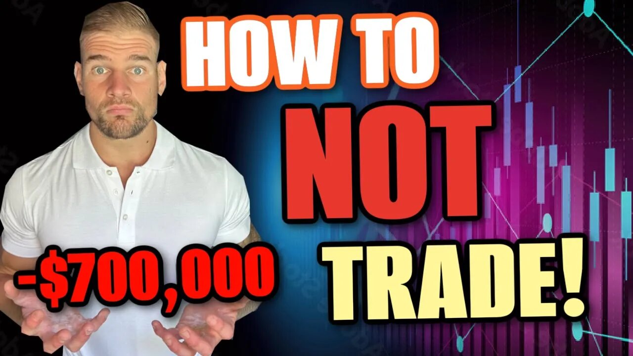 How NOT to Trade (Smart Money Trading Rules)