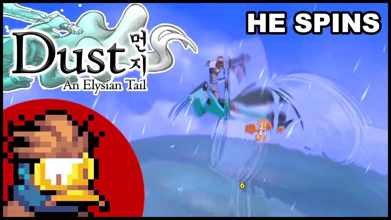 spinning makes DUST: AN ELYSIAN TAIL the greatest game of all time