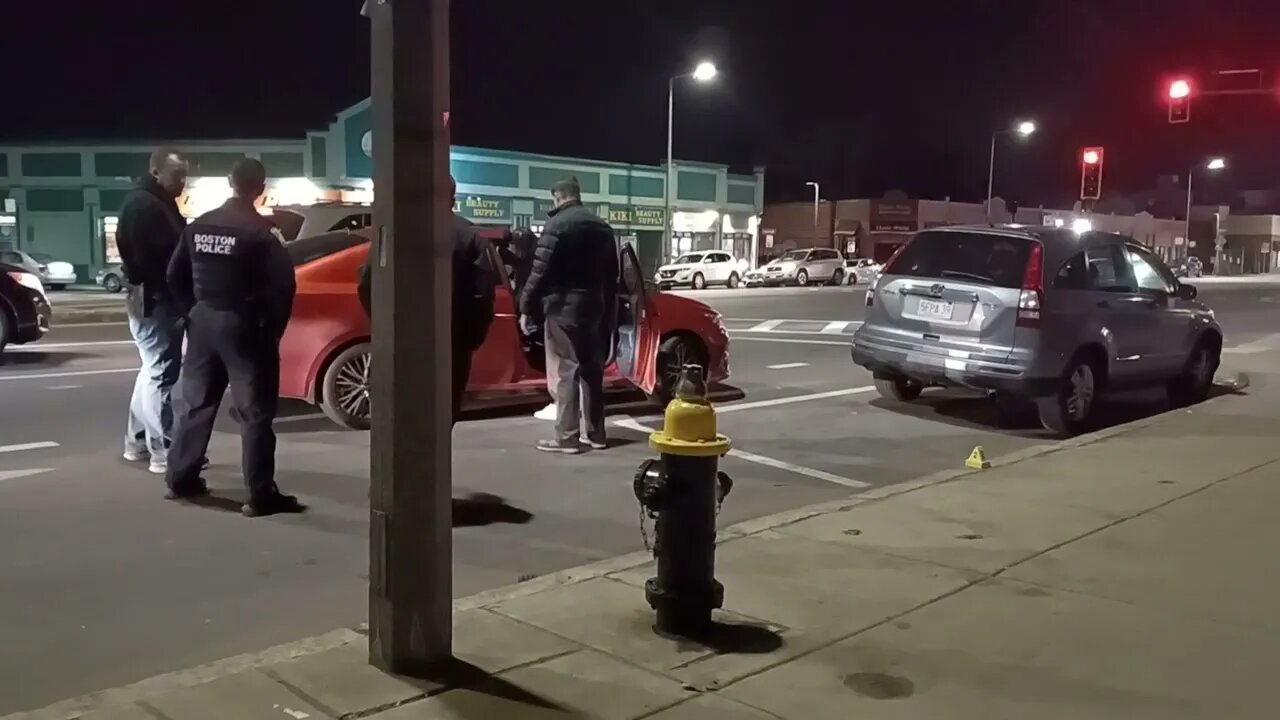 Boston police make an arrest and recover a firearm
