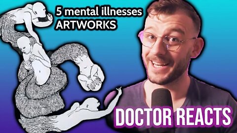 5 ART WORKS of Mental Illness | Dr Syl's Psychiatric Analysis