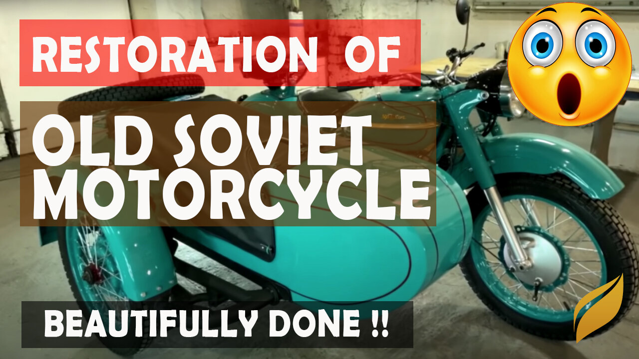 Restoration an Old Soviet Motorcycle - IMZ Ural