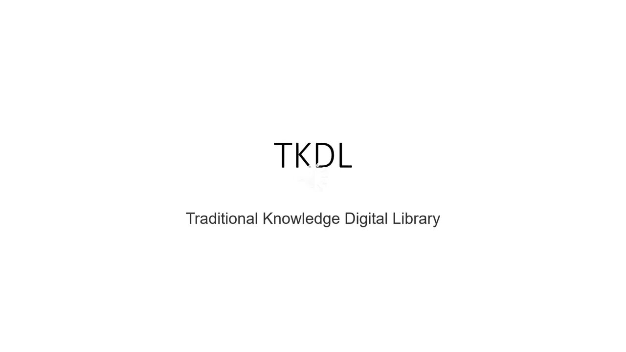 TKDL | Saving Indian Traditional Knowledge