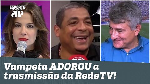 Ele é F...! OLHA o que Vampeta falou do Corinthians na RedeTV! e não na Globo!