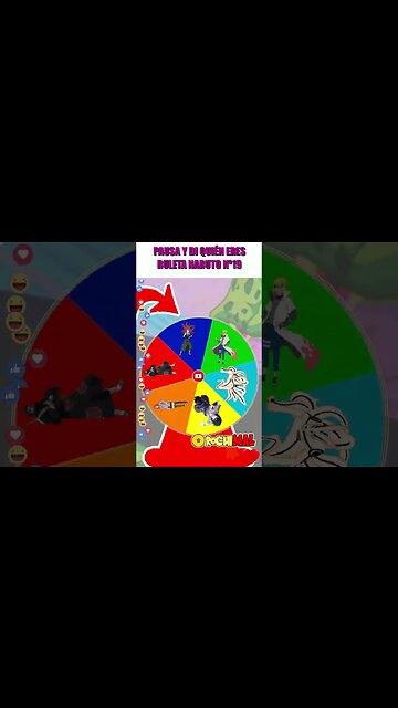 PAUSE E DIGA QUEM É VOCÊ ROLETA NARUTO Nº19 #shorts #naruto