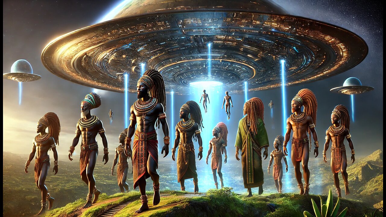 Dark Skin Extraterrestrials(Chariots of the Most High YAHUAH) PART TWO