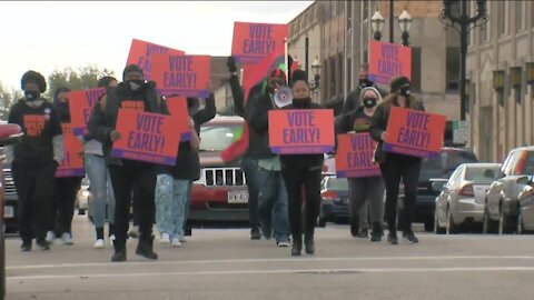 Voting rallies held across the area