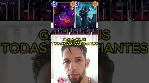 GALACTUS TODAS AS VARIANTES MARVEL SNAP #marvelsnap