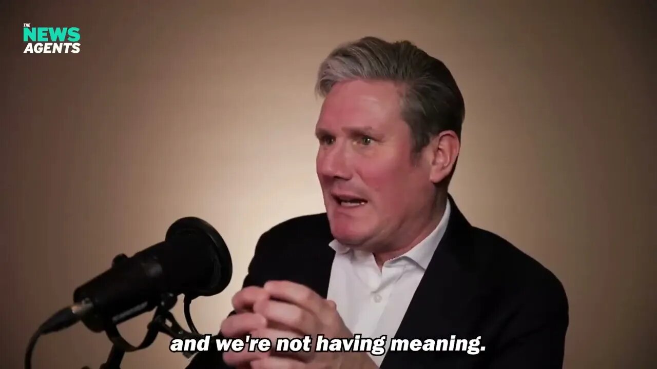 "Davos or Westminster?" Starmer: "Davos"