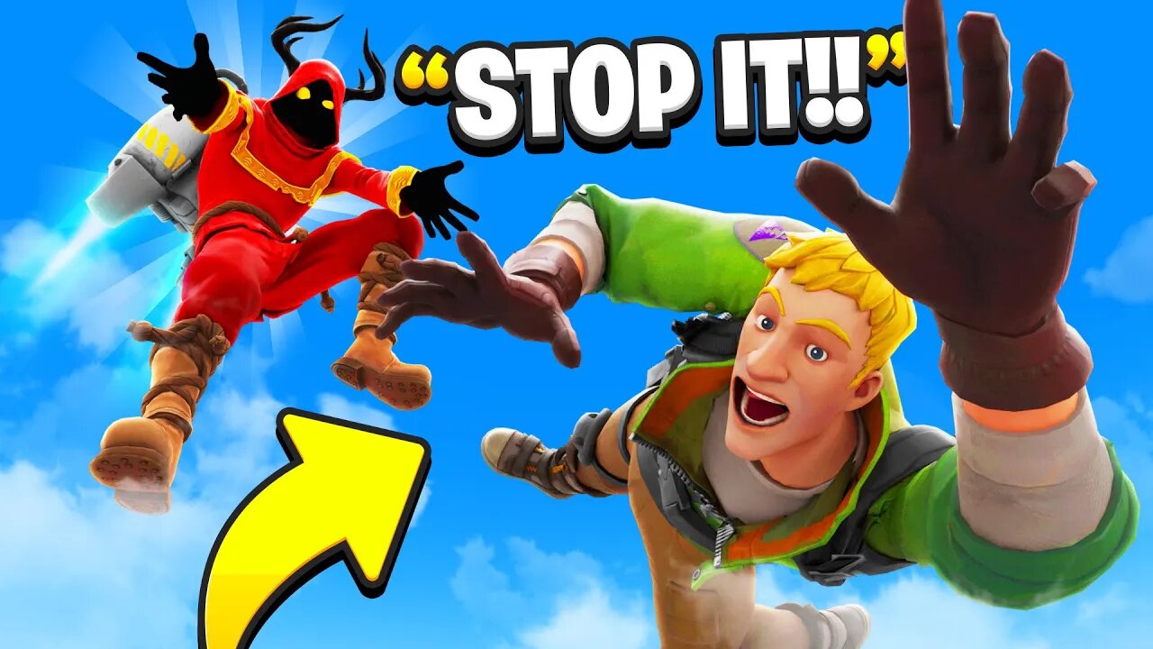 I Trolled Him With LOW Gravity LTM.. (Fortnite)