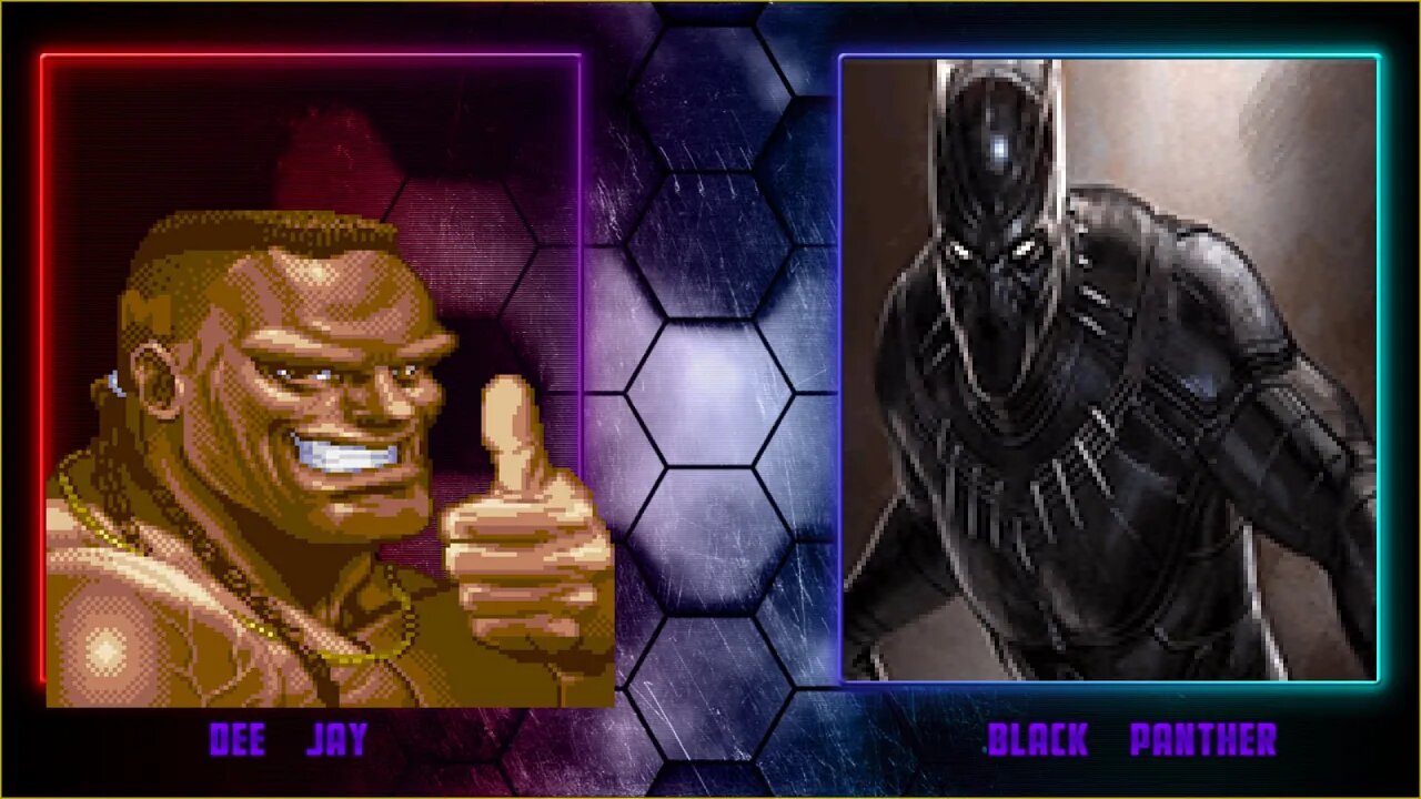 Mugen: Dee Jay vs Black Panther