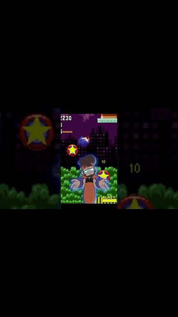 Jogo que destroi o Grafico do Sonic