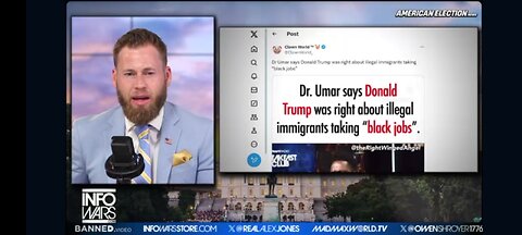 Democrats panic over black vote Dr. Umar say Trump was right🤔