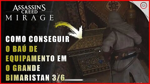 AC Mirage, Como conseguir o baú de equipamento em Abbasiyah, O Grande Bimaristan #3/6 | Super-Dica