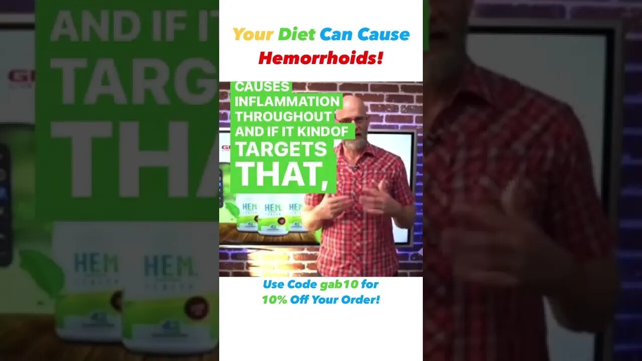 Your Diet Can Cause Hemorrhoids!