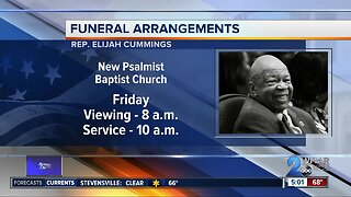 Watch: Mourners pay respects to Rep. Elijah Cummings