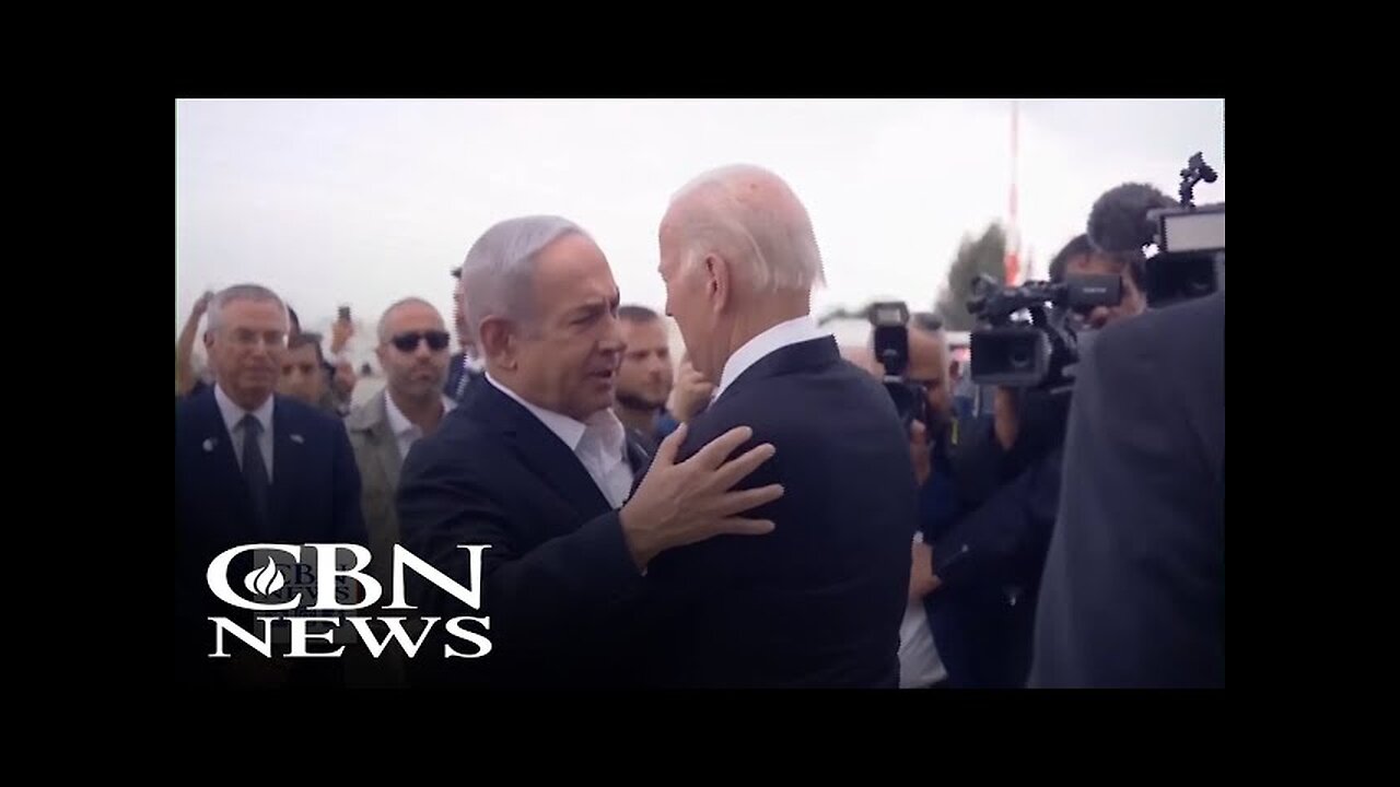 Biden in Israel: Netanyahu Praises Clear US Line between Forces of 'Civilization' and 'Barbarism'