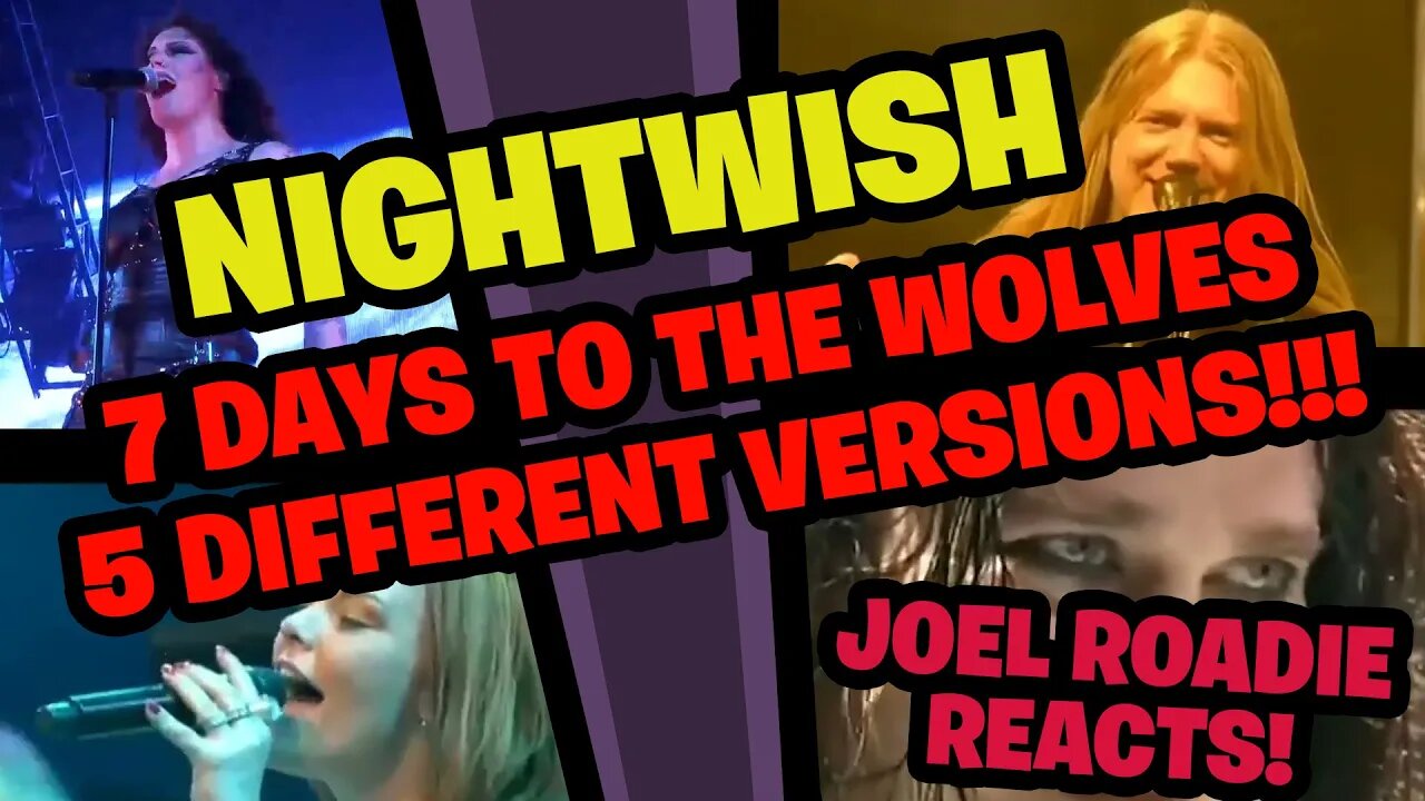 NIGHTWISH - 7 Days to the Wolves (5 DIFFERENT VERSIONS!!!)