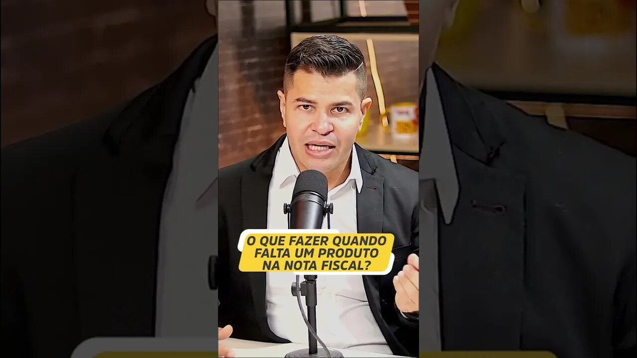 O que fazer quando falta um produto na NF-e